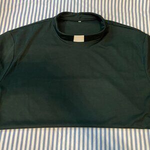 CLERGY / PASTOR DARK GREEN SHORT SLEEVE TSHIRT 2XL
